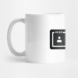 Gamer RPG Warrior Gear Mug